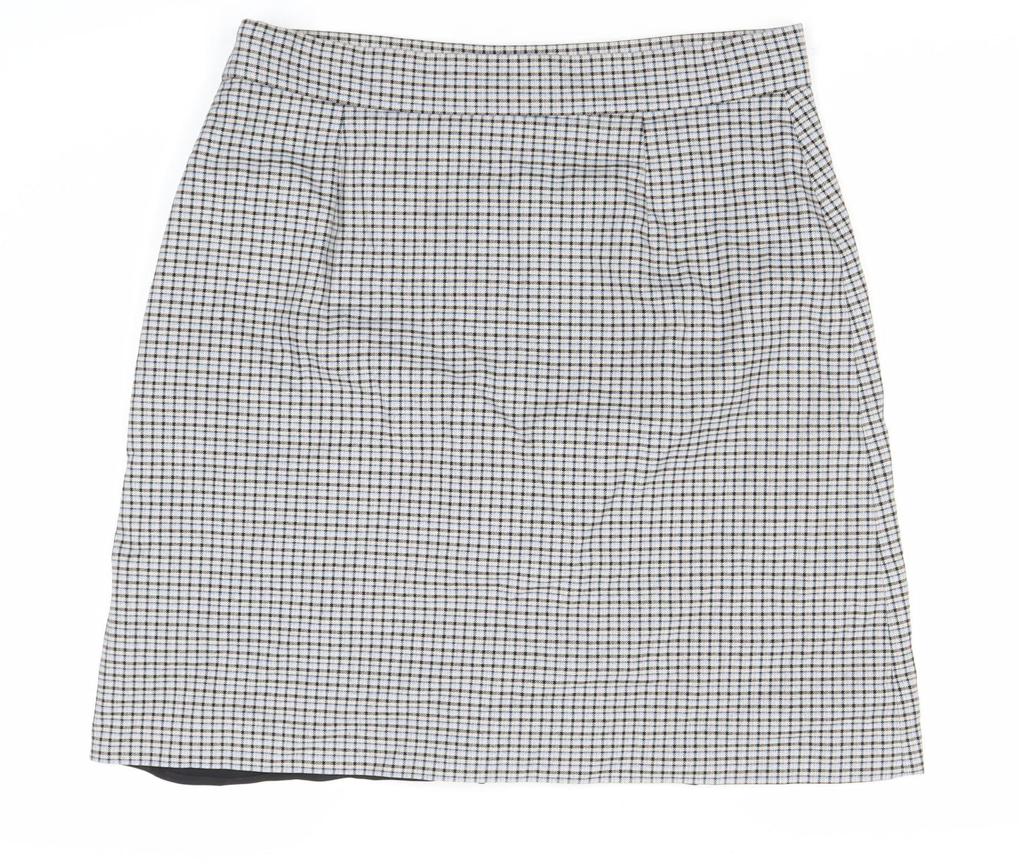 Marks and Spencer Women’s Multicoloured Check Skirt Size 14