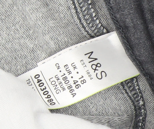 Womens UK Size 18 Marks and Spencer  Skinny Black Jeans
