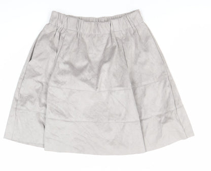 Noisy May Women's Grey Skirt Size 8 Elastic Waist