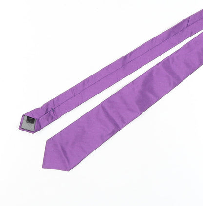Austin Reed Purple Silk Herringbone Men's Tie