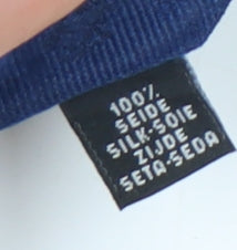 Tommy Hilfiger Men's Blue Silk Geometric Tie