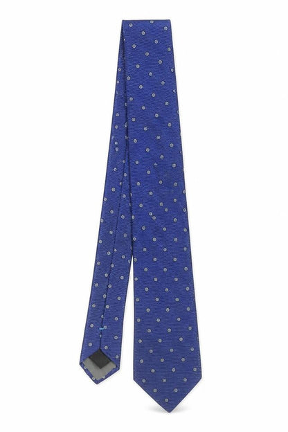 Mens Austin Reed Blue Polka Dot   Tie