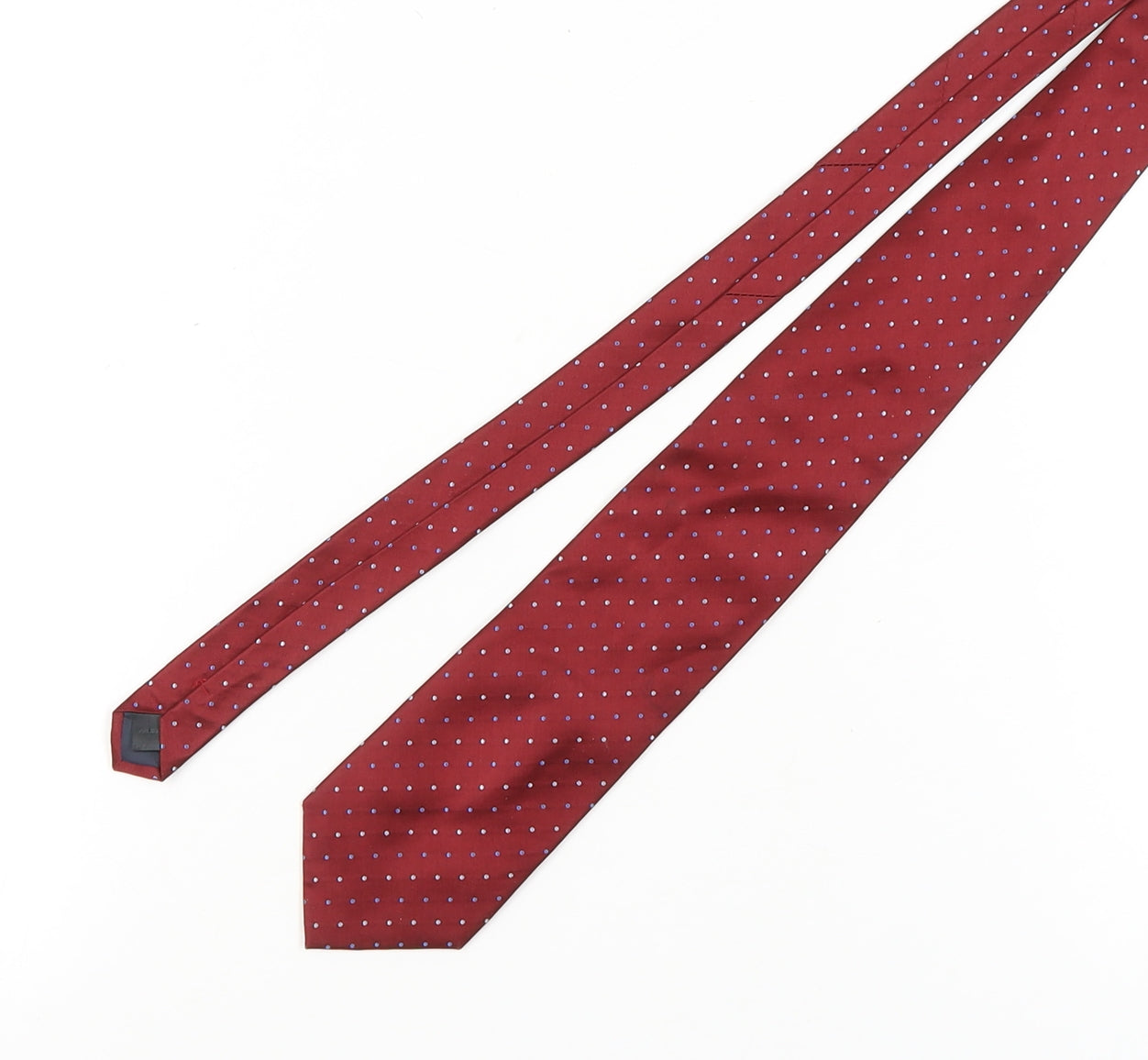 Austin Reed Men's Red Polka Dot Tie