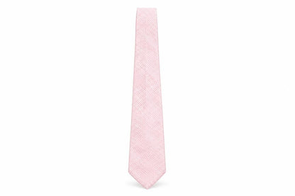 Royal Class Men's Pink Silk Striped Tie