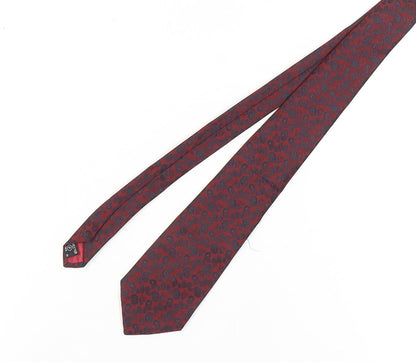 Michelsons of London Men’s Red Paisley Tie