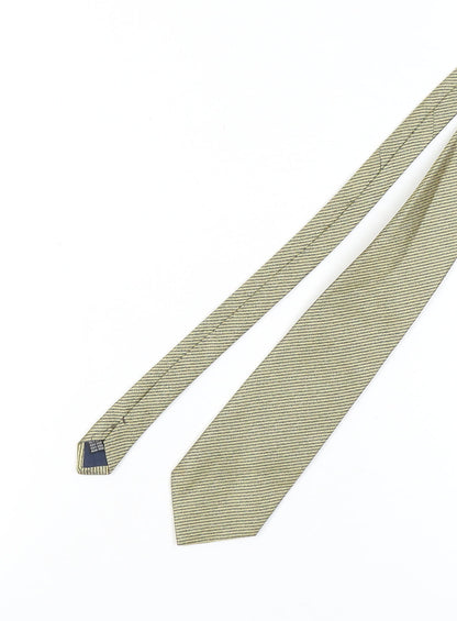 Giorgetti Men's Beige Striped Silk Tie
