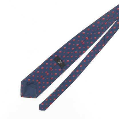 Mens Ciro Citterio Blue Geometric 100% Polyester  Tie