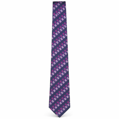 Mens TieRack Multicoloured Plaids & Checks 100% Silk  Tie