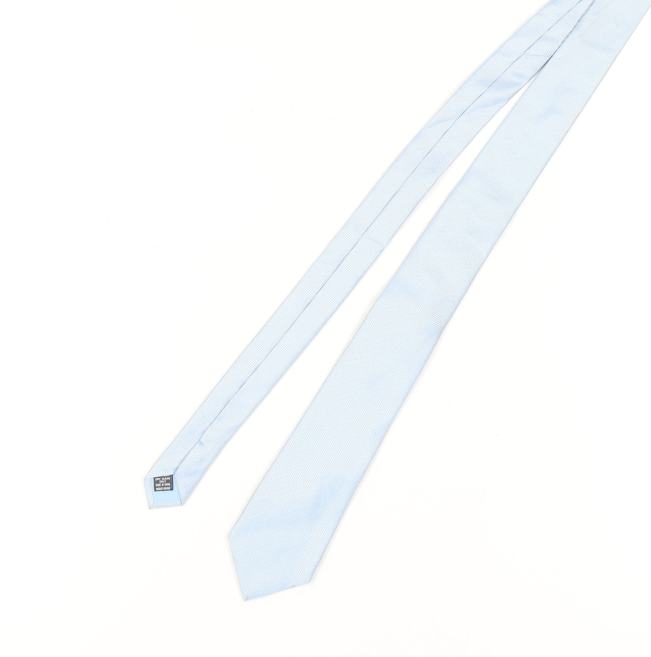 Moss 1851 Blue Silk Slim Men's Tie - New