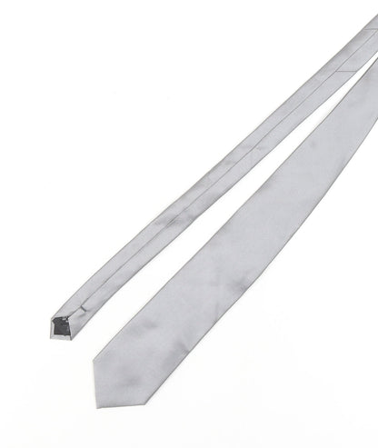 Pierre Cardin Silver Silk Men's Tie