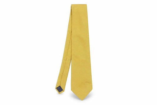 Mens Aquascutum Gold  100% Silk  Tie