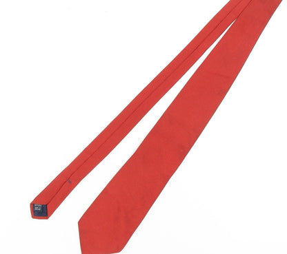 Mens Charles Tyrwhitt Red  100% Silk  Tie