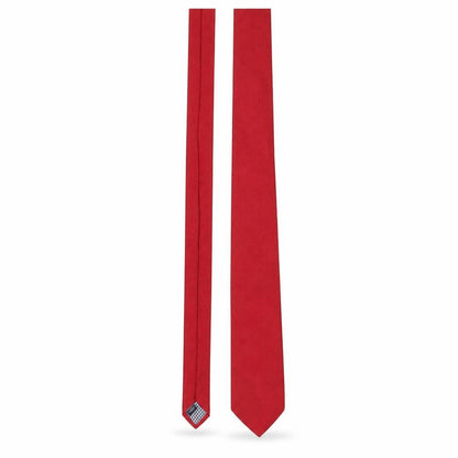 Mens Charles Tyrwhitt Red  100% Silk Designer Tie