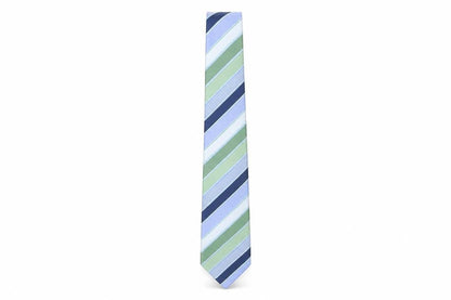 Mens Austin Reed Multicoloured Striped 100% Silk  Tie