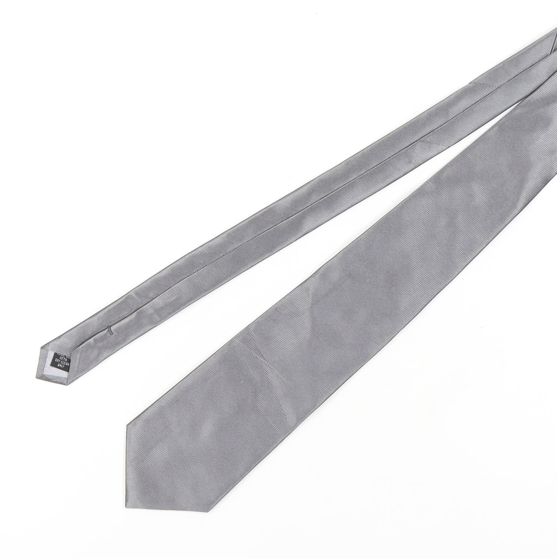 Hawes & Curtis Men's Grey Silk Tie