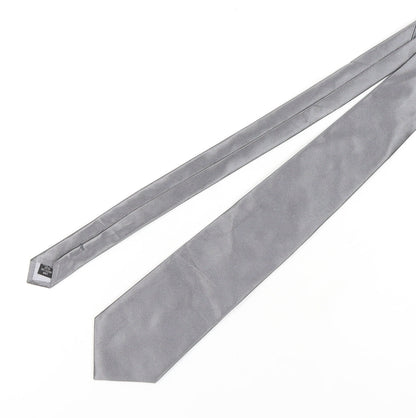Hawes & Curtis Men's Grey Silk Tie