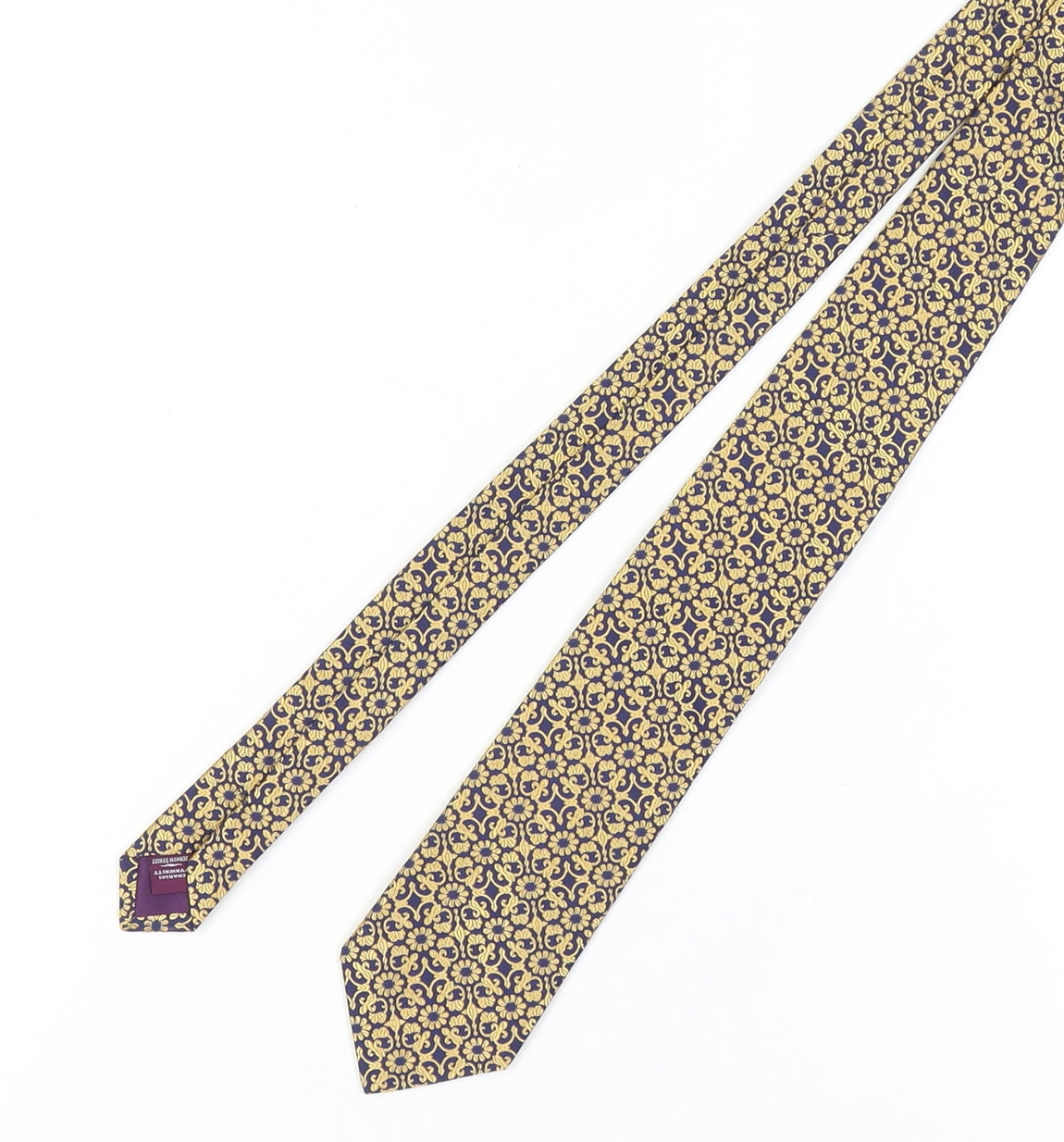Mens Charles Tyrwhitt Multicoloured Floral 100%  Tie