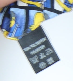 The Simpsons Men's Blue Cartoon Character Tie