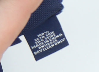 Mens Charles Tyrwhitt Blue Polka Dot 100% Silk  Tie