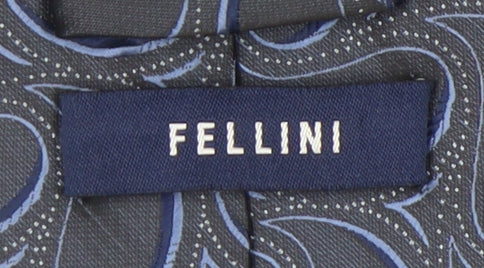 Mens Fellini Blue Paisley   Tie