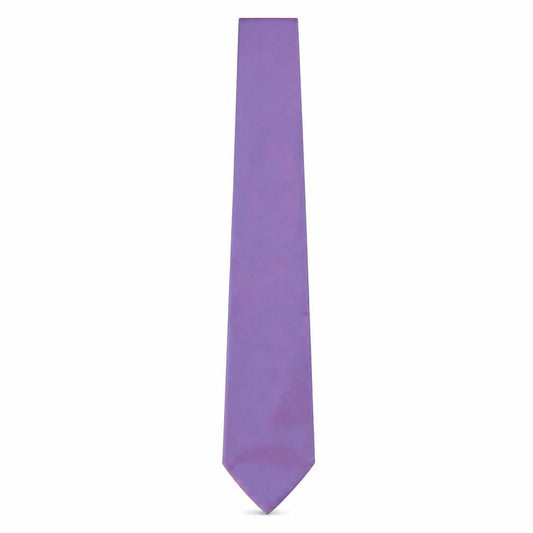Bäumler Men's Purple Silk Tie