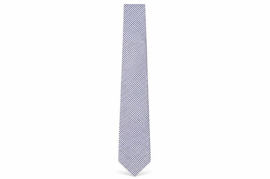Mens Charles Tyrwhitt Blue Plaids & Checks 100% Pointed Tie