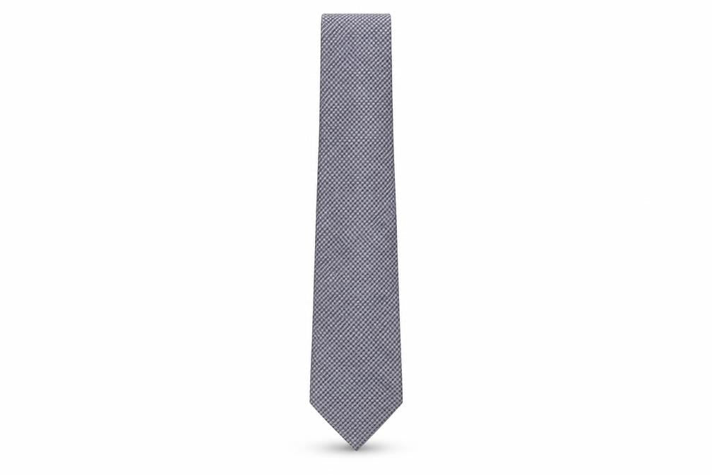 Mens Austin Reed Blue Geometric 100% Silk Pointed Tie