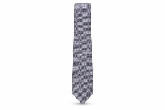 Mens Austin Reed Blue Geometric 100% Silk Pointed Tie