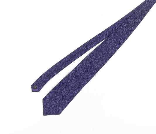 Paul Smith Men's Purple Geometric Designer Tie