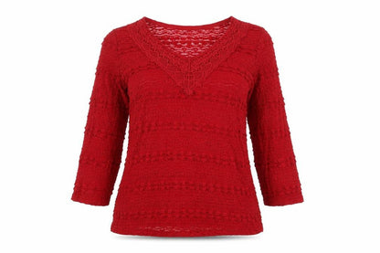 Womens UK Size 14 Marks and Spencer Red  Blouse
