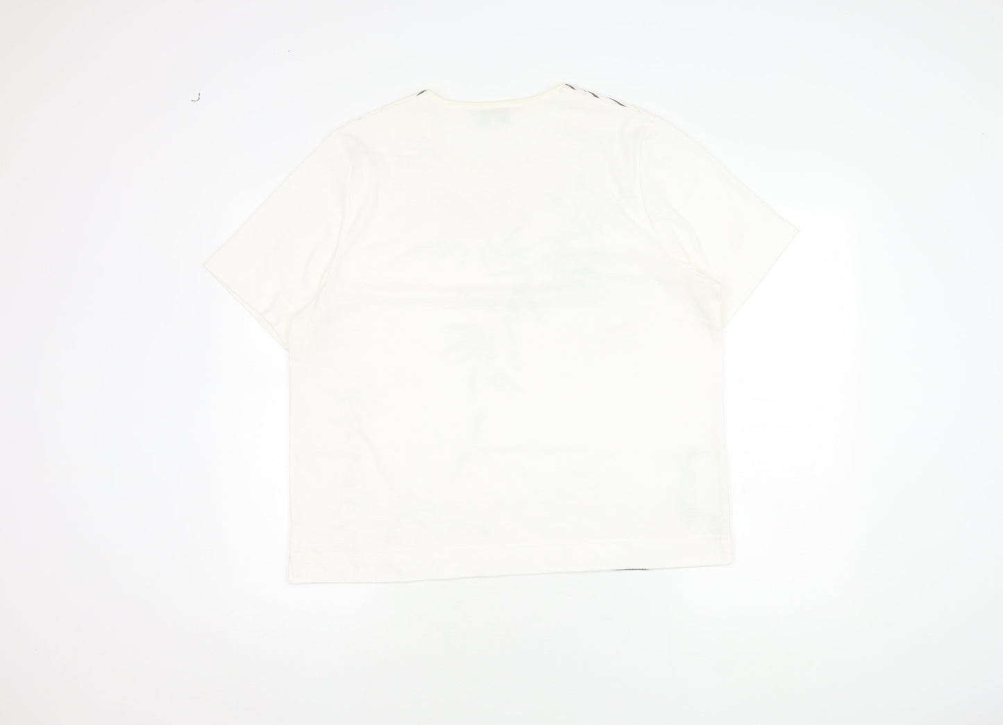 Womens UK Size 22 TIGI Wear White Basic T-Shirt