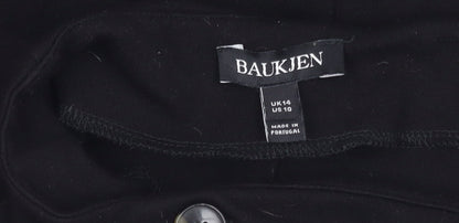 Baukjen Women's Black Sheath Dress Size 14
