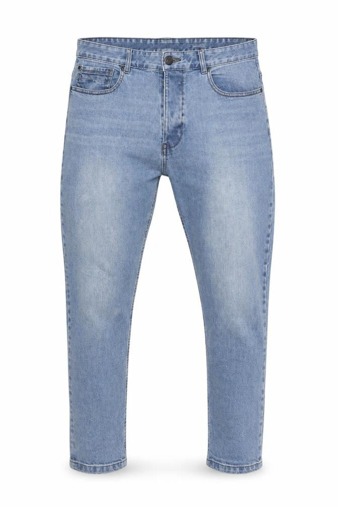 Mens UK Size 38S ACW85  Tapered Blue Jeans