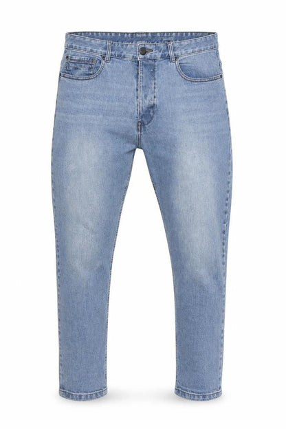 Mens UK Size 38S ACW85  Tapered Blue Jeans