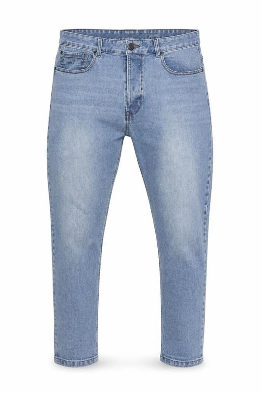 Mens UK Size 38S ACW85  Tapered Blue Jeans