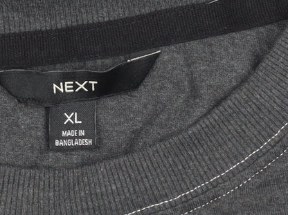 Next Men's Black XL Brooklyn Graphic Long Sleeve T-Shirt