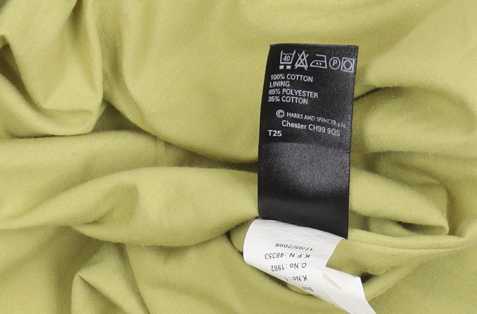 Marks & Spencer Women’s Green Basic Jacket Size 16