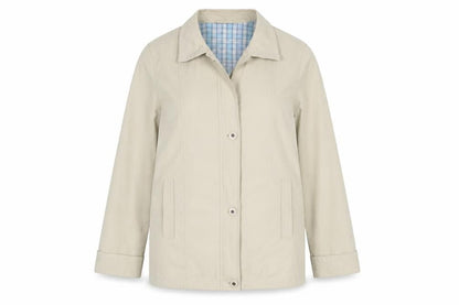 Womens UK Size 12 EWM Beige Basic Jacket