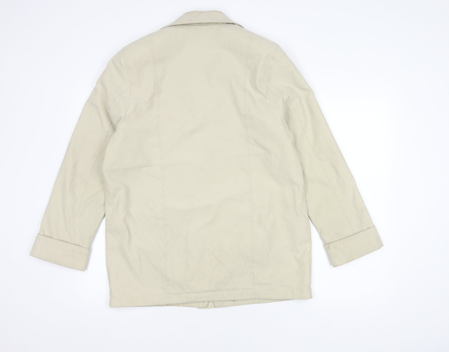 Womens UK Size 12 EWM Beige Basic Jacket