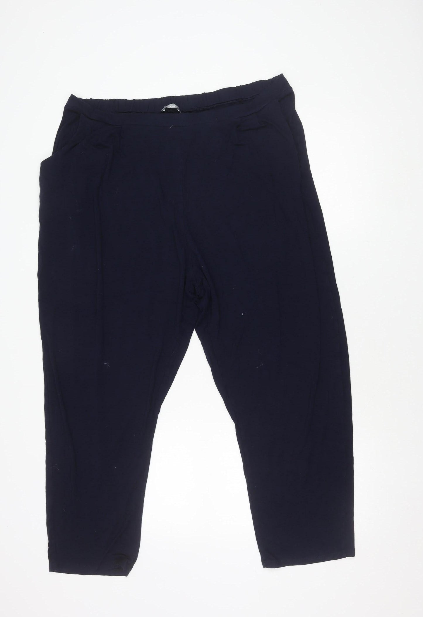 Womens UK Size 22 M&Co   Blue Trousers