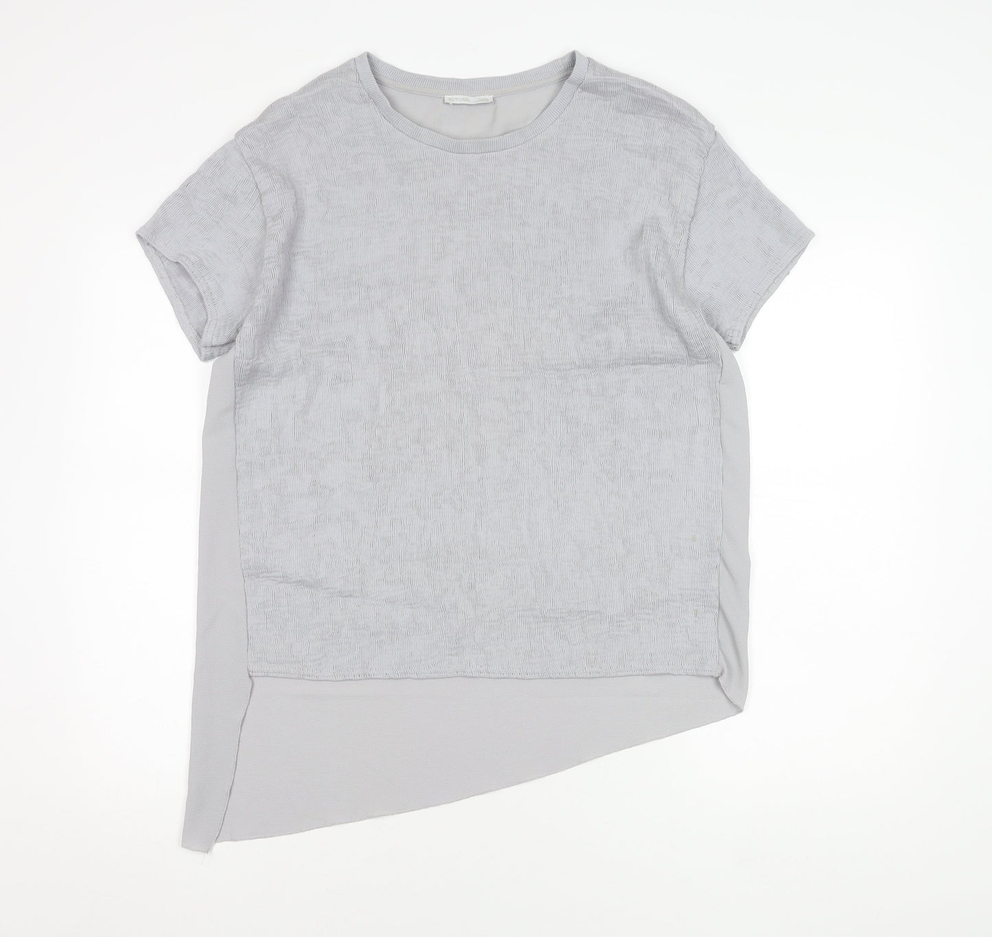 Womens UK Size 12 Zara Grey  T-Shirt