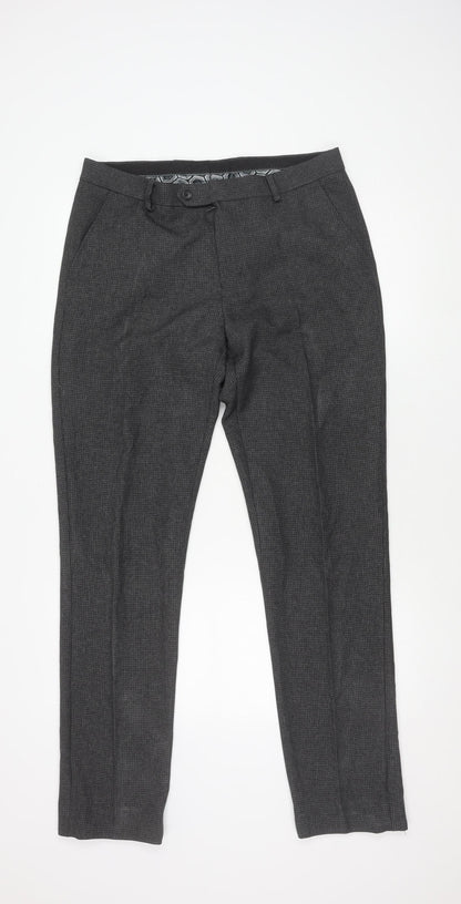 Next Men's Grey Trousers, Size 34 in