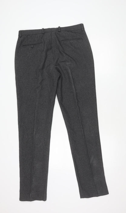 Next Men's Grey Trousers, Size 34 in