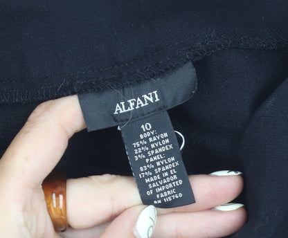 Alfani Women's Black Leggings, Size 10, Slim Fit