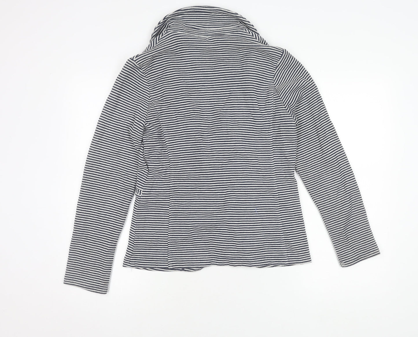 New Look Women's Navy Striped Blazer Size 12