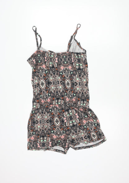 s.Oliver Women's Playsuit Size 10, Paisley Pattern, Summer