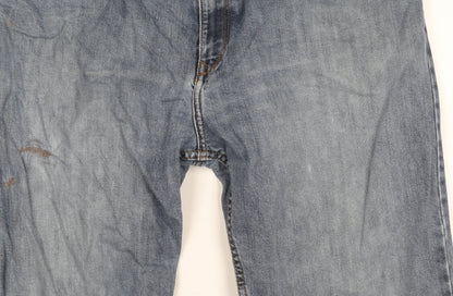 Marks and Spencer Men's Blue Straight Jeans 38W