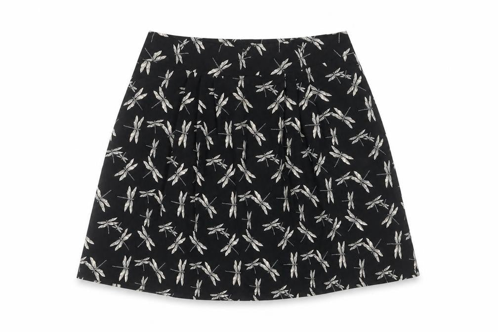 Next Women's Black A-Line Short Skirt, Size 12, New