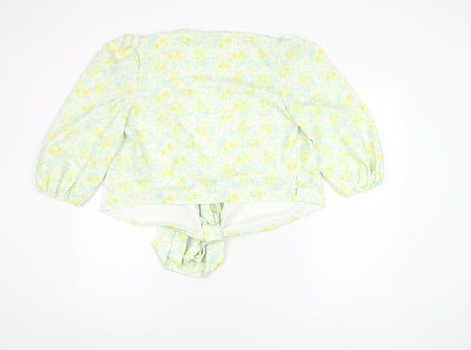Womens UK Size 14 ASOS DESIGN Multicoloured Wrap