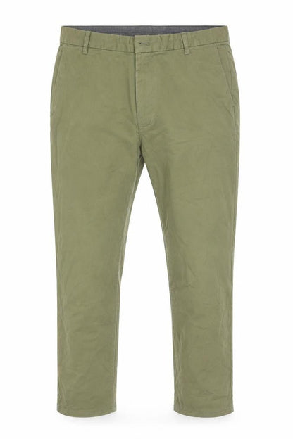 Mens UK Size 40R Burton Menswear London Slim Fit Chino Green Trousers